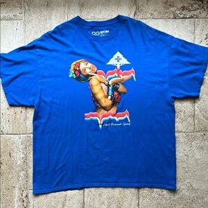 Lrg Blue Short Sleeve Graphic Tee